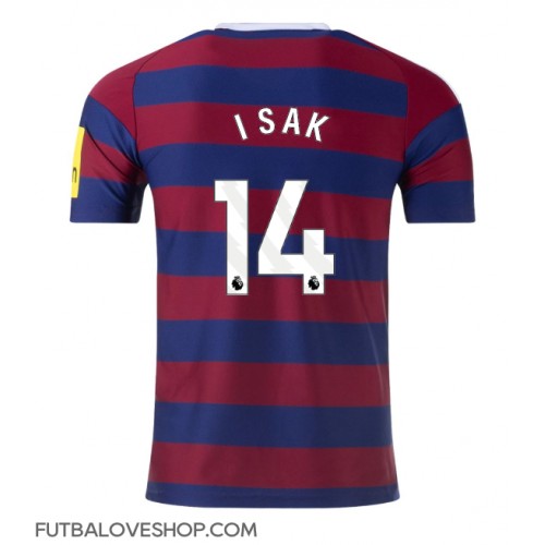 Dres Newcastle United Alexander Isak #14 Preč 2024-25 Krátky Rukáv